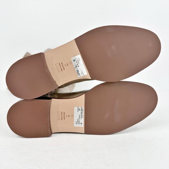 Schutz Womens Kaolin Over The Knee Flat Boots US 8 B EU 38.5 Beige NWOB - Picture 10 of 11